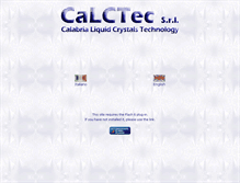 Tablet Screenshot of calctec.com